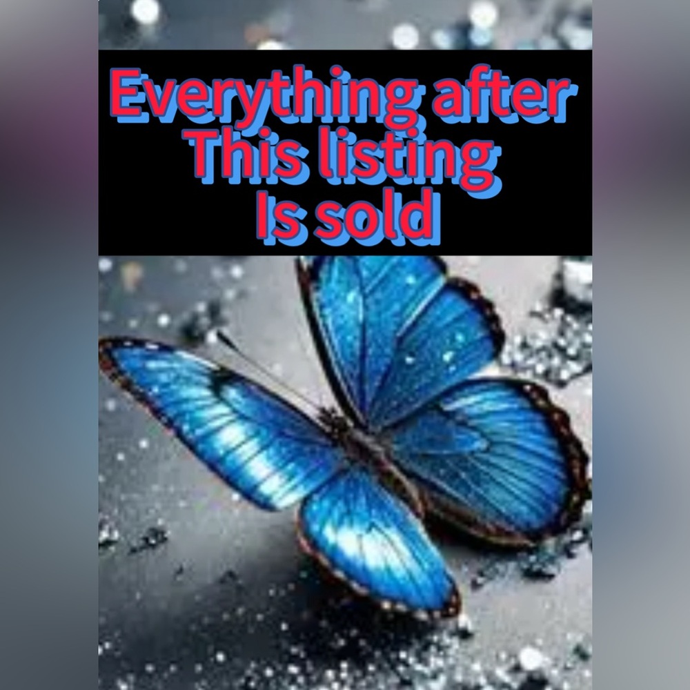 Blue Butterfly Decorative Piece